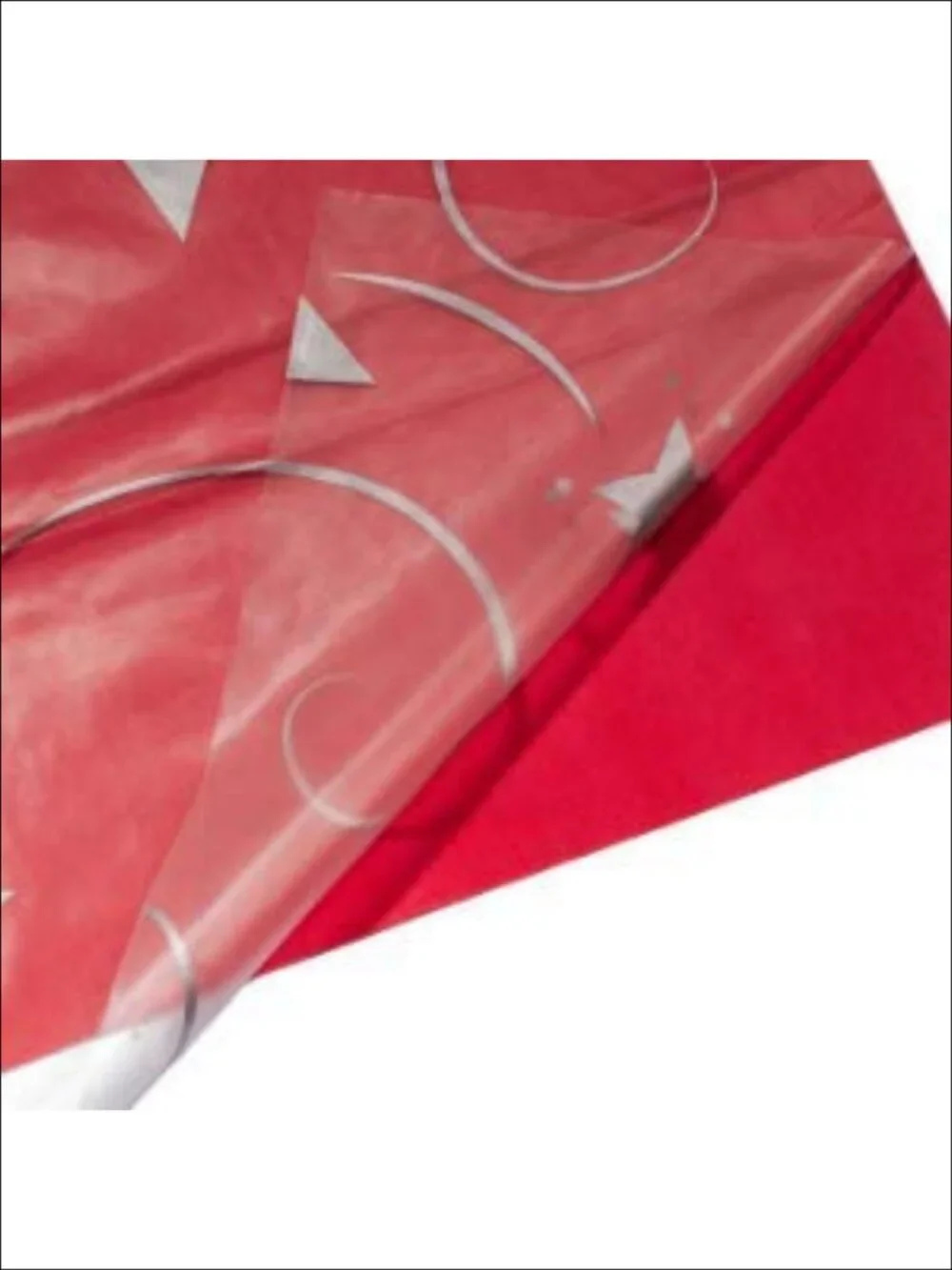 12 Pack Silver Star Tablecloth Rectangle 54x108 Disposable Plastic Table Cover